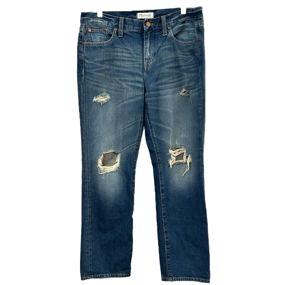 Madewell Women’s Distressed‎ Ankle Boy Jean Sz 29